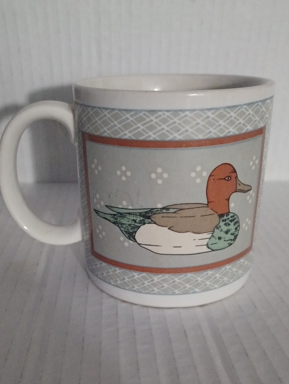 Vintage Mallard Coffee Cup